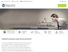 Tablet Screenshot of digiwhiz.com